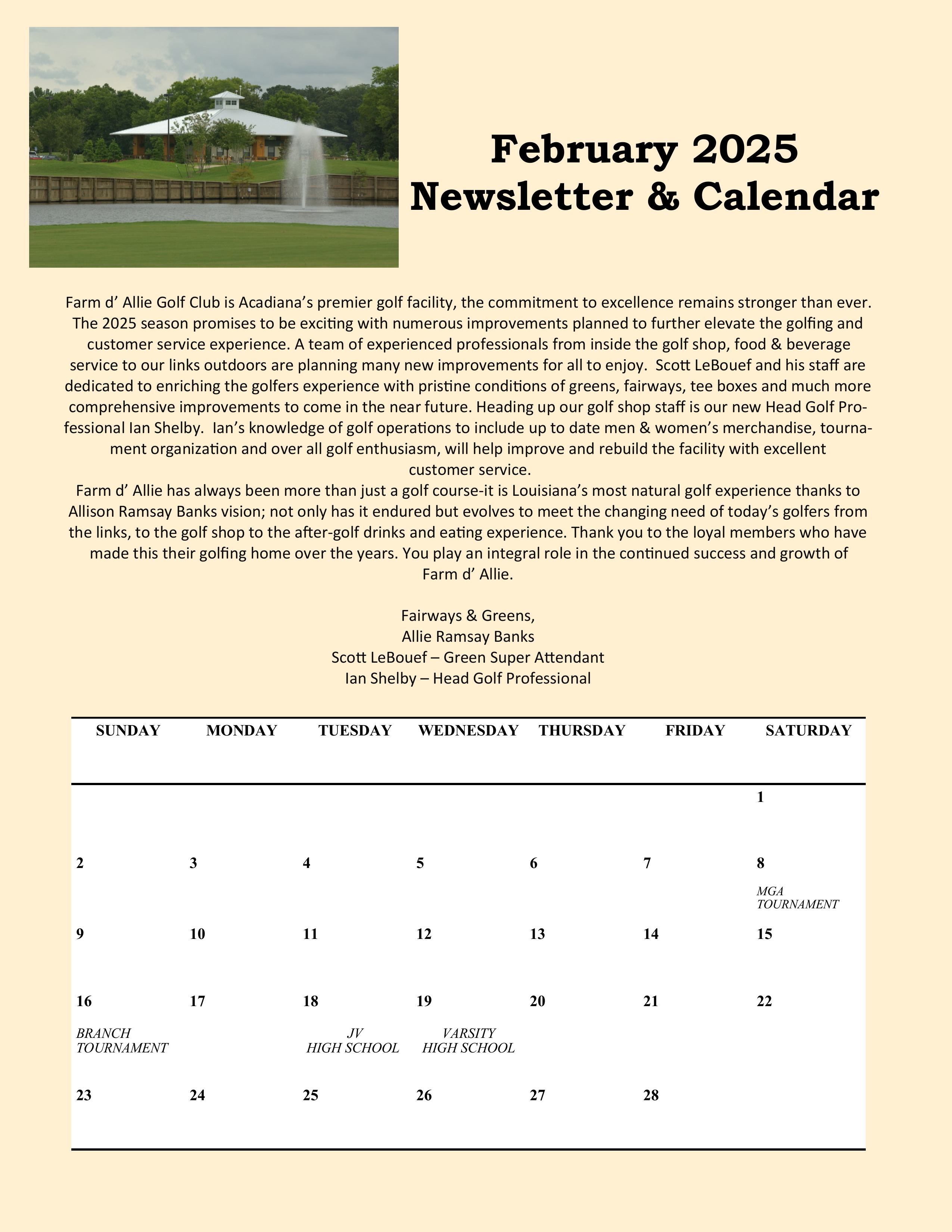 Template Newsletter 2025